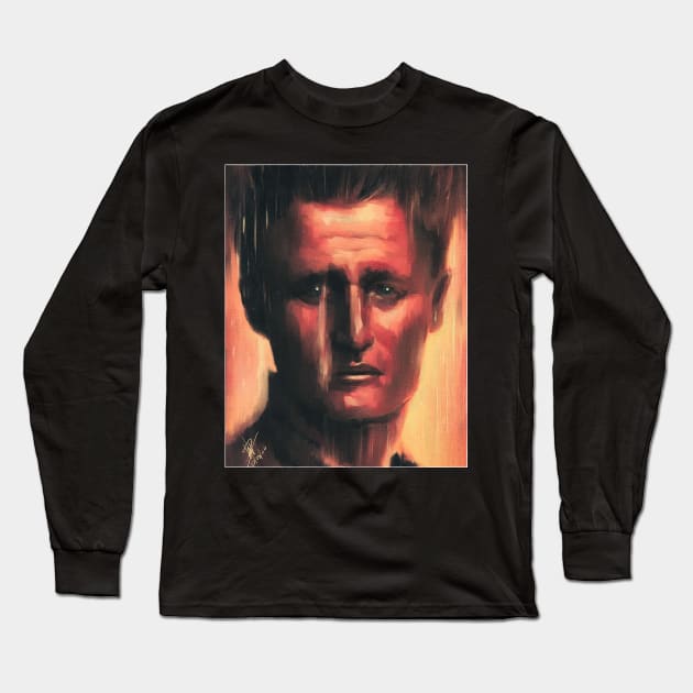 Roy - Bladerunner Acrylic Series Long Sleeve T-Shirt by Fallenzeaphine